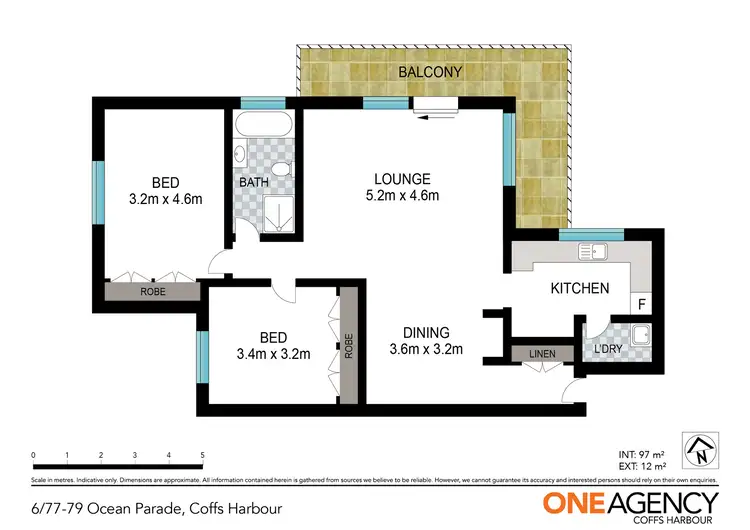 Fifth view of Homely apartment listing, 6/77-79 Ocean Parade, Coffs Harbour NSW 2450