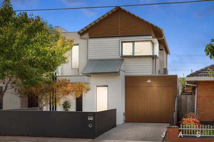 Main view of Homely townhouse listing, 1/114 The Avenue, Spotswood VIC 3015