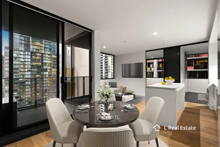 Second view of Homely apartment listing, 1703/33 Rose Lane, Melbourne VIC 3000