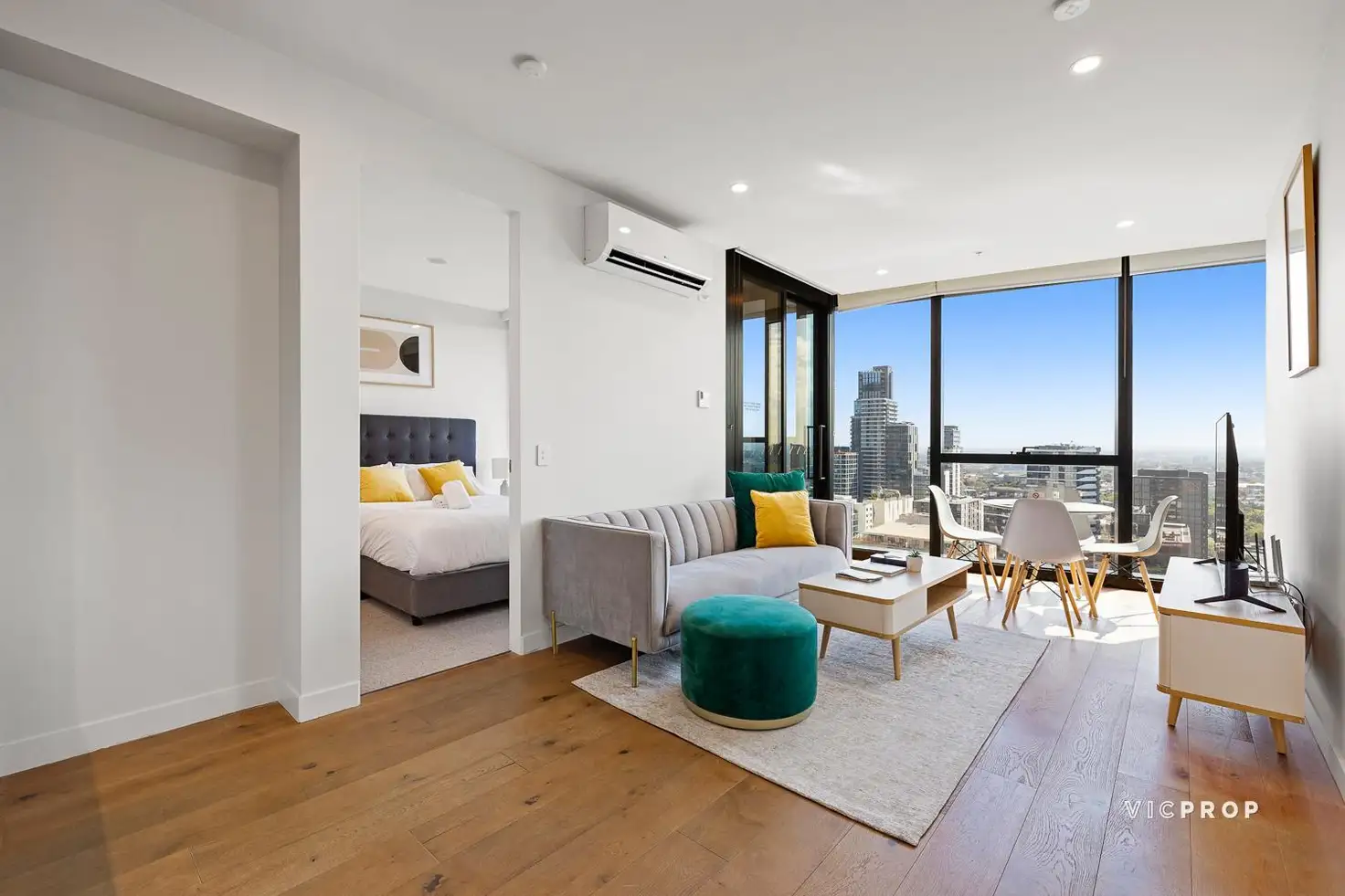 Main view of Homely apartment listing, 2101/301 King Street, Melbourne VIC 3000