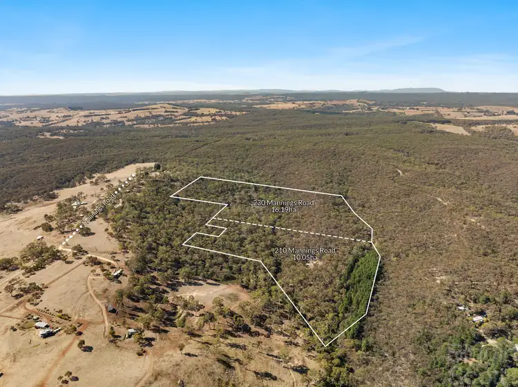 Second view of Homely rural property listing, 210 & 230 Mannings Road, Dry Diggings VIC 3461