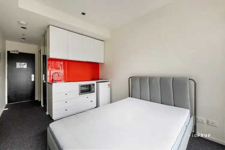 Main view of Homely studio listing, 401/99 Abeckett Street, Melbourne VIC 3000