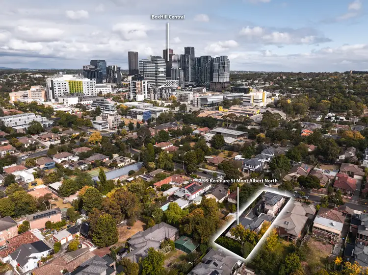 Second view of Homely townhouse listing, 2/99 Kenmare Street, Mont Albert North VIC 3129