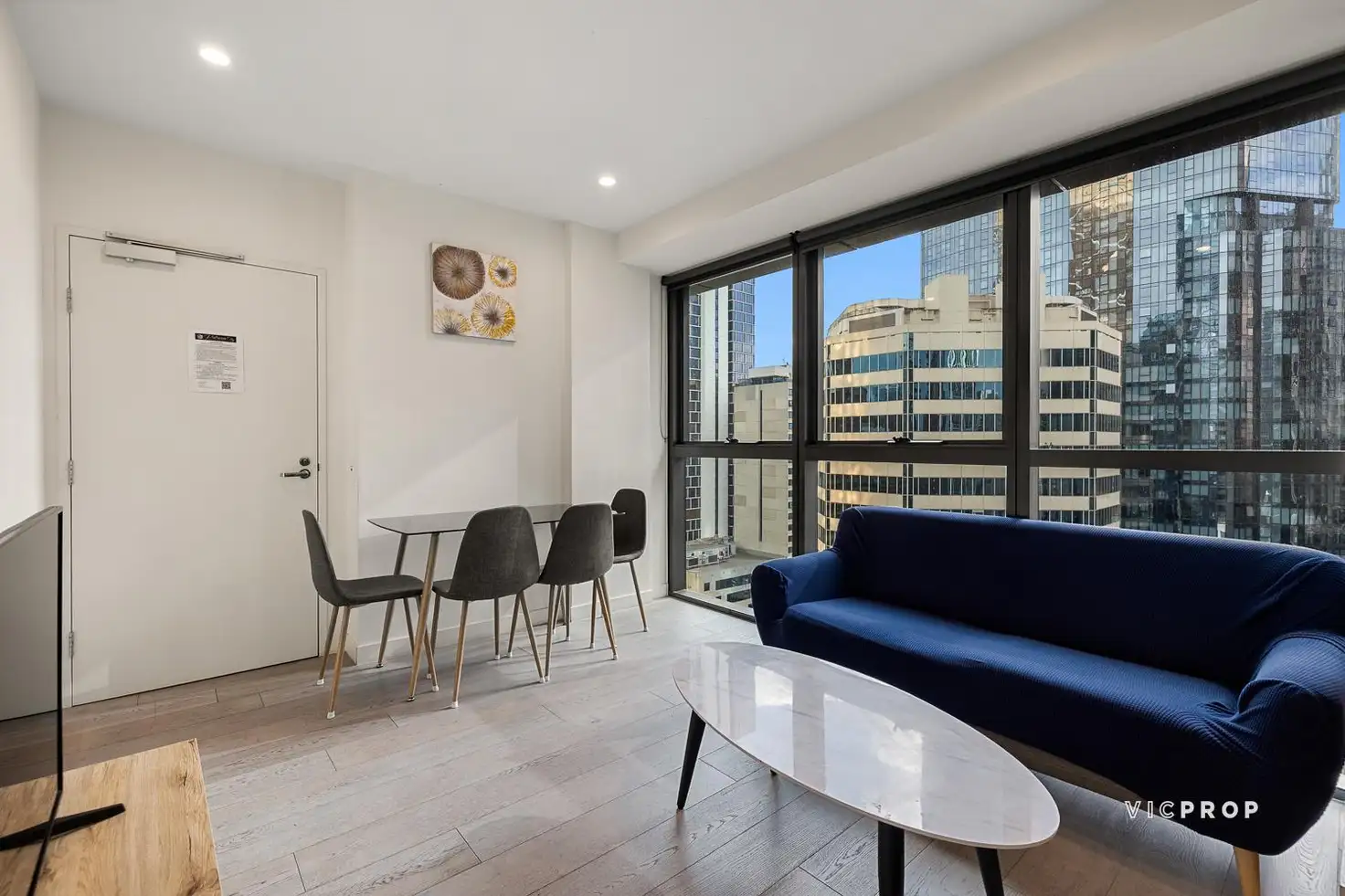 Main view of Homely apartment listing, 2302/327 La Trobe Street, Melbourne VIC 3000