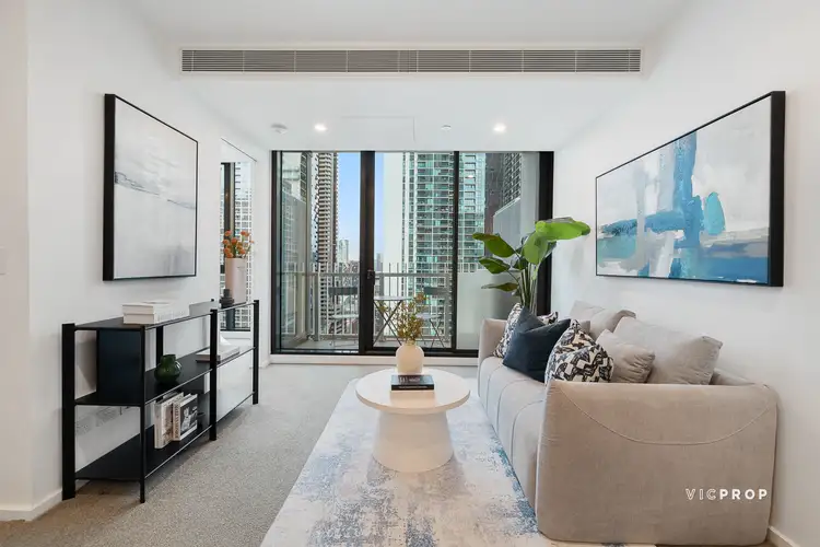Second view of Homely apartment listing, 1411/560 Lonsdale Street, Melbourne VIC 3000
