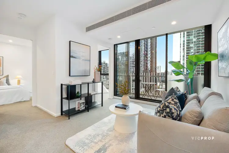 Third view of Homely apartment listing, 1411/560 Lonsdale Street, Melbourne VIC 3000