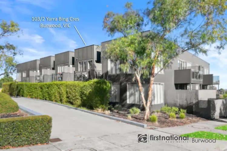 Second view of Homely apartment listing, 103/2 Yarra Bing Crescent, Burwood VIC 3125