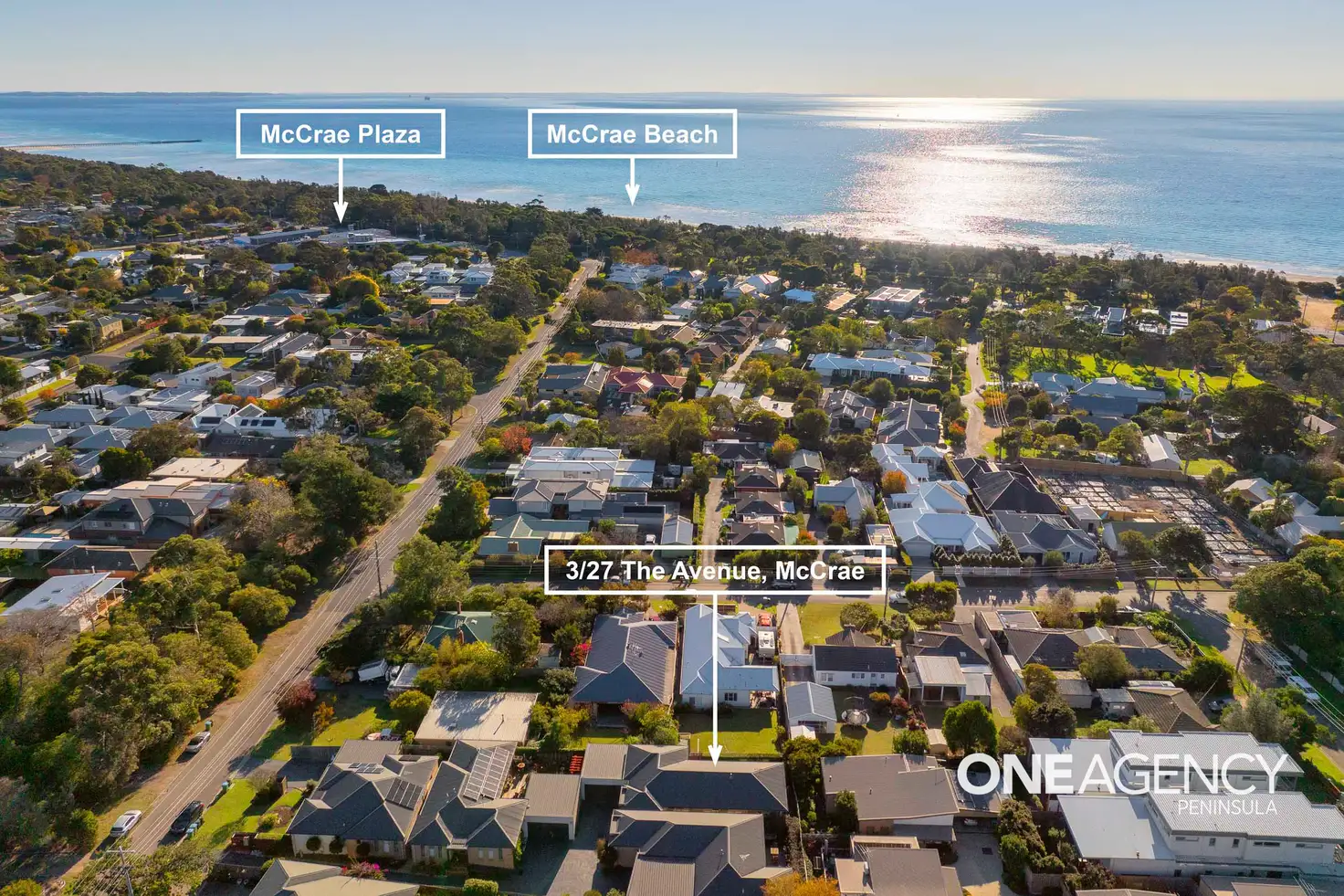 Main view of Homely townhouse listing, 3/27 The Avenue, Mccrae VIC 3938