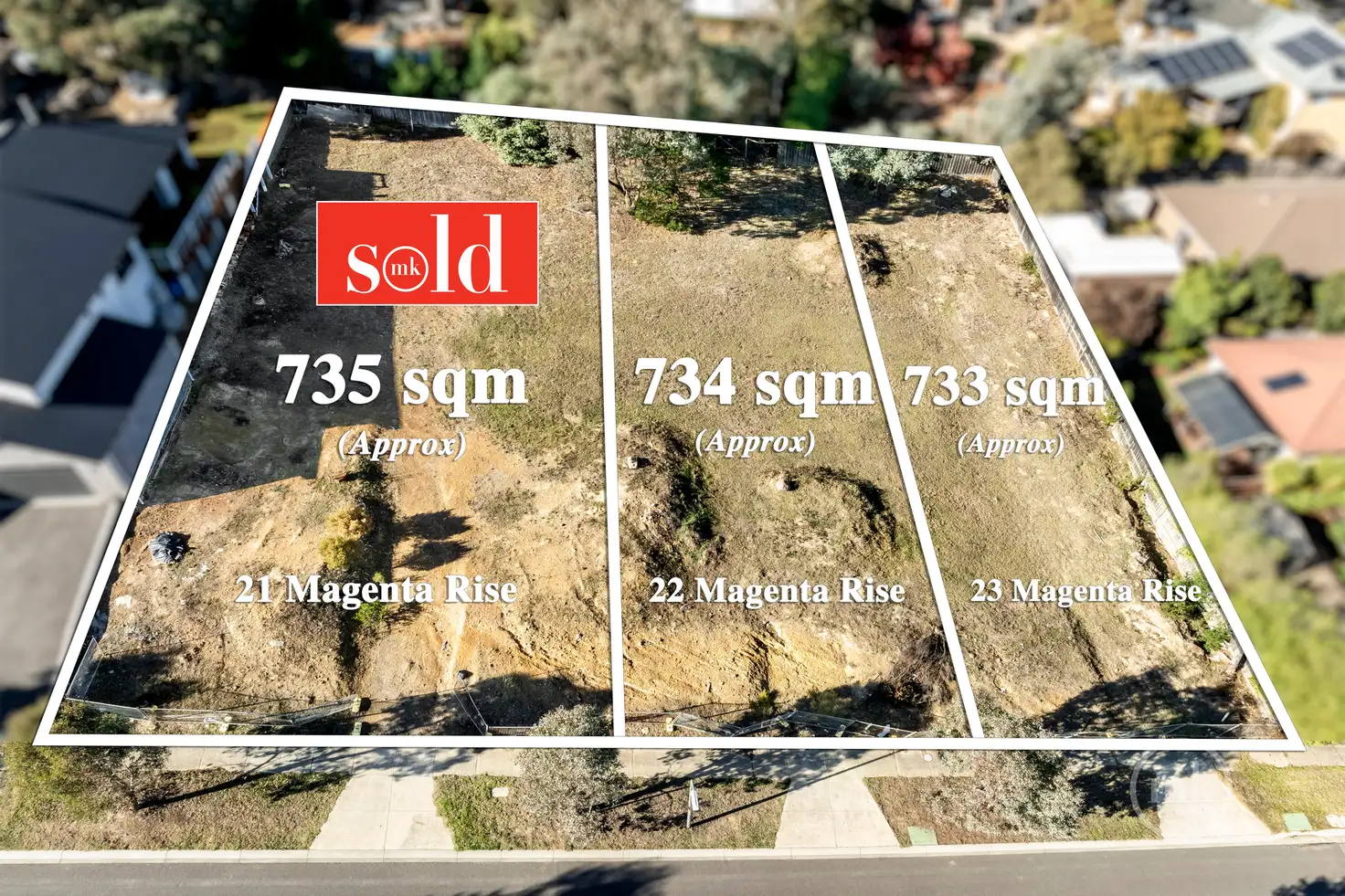 Main view of Homely land listing, 19, 22 & 23 Magenta Rise, Diamond Creek VIC 3089