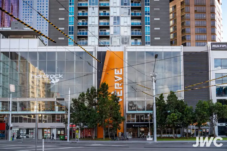 Main view of Homely apartment listing, 4201/483 Swanston Street, Melbourne VIC 3000