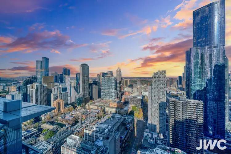 Second view of Homely apartment listing, 4201/483 Swanston Street, Melbourne VIC 3000