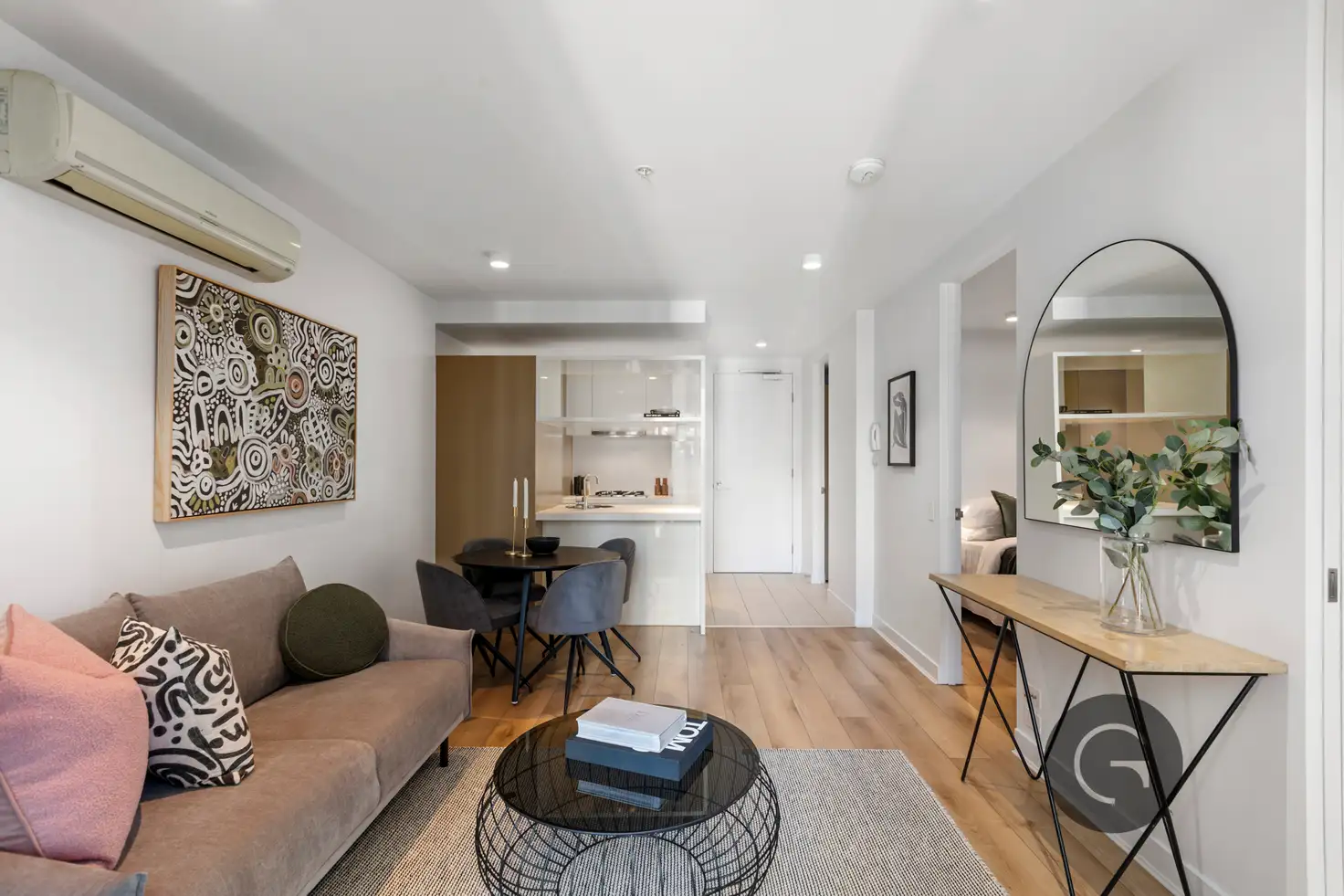 Main view of Homely apartment listing, 1602/33 Mackenzie Street, Melbourne VIC 3000