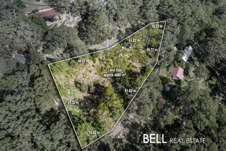Main view of Homely land listing, 1 Highview Road, Ferny Creek VIC 3786