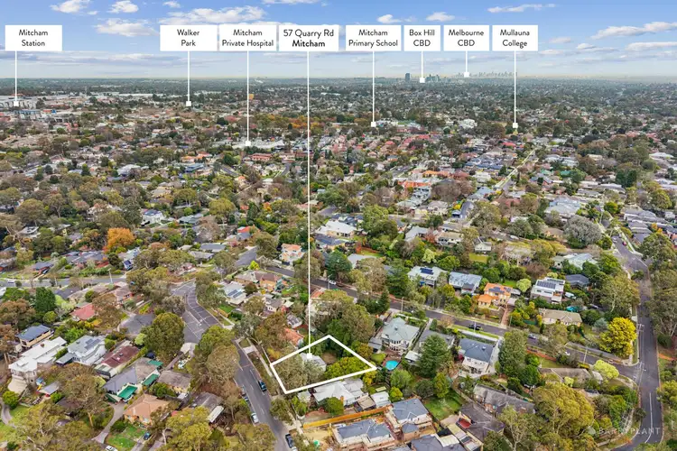 Second view of Homely house listing, 57 Quarry Road, Mitcham VIC 3132