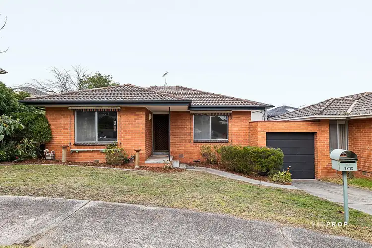 Main view of Homely unit listing, 3/12 Park Avenue, Doncaster VIC 3108