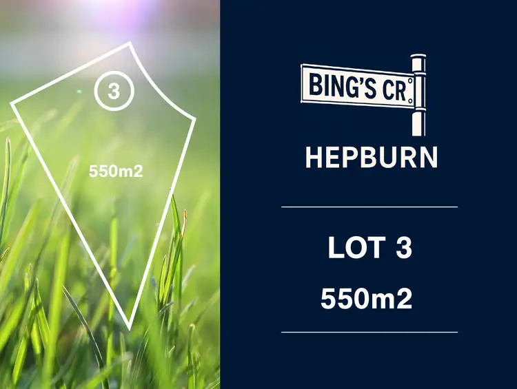 LOT Lot 3, 236 Main Road, Hepburn VIC 3461
