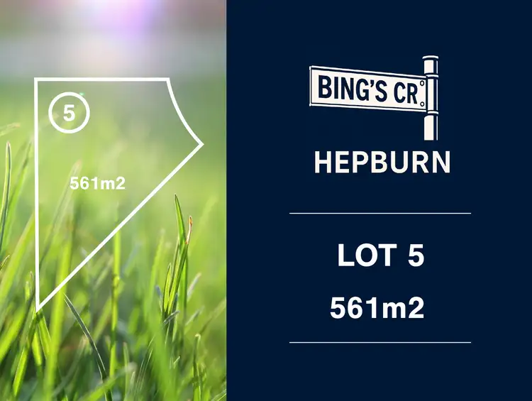 Main view of Homely land listing, LOT Lot 5, 236 Main Road, Hepburn VIC 3461