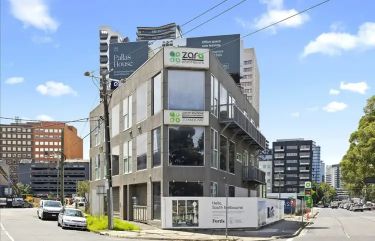 Second view of Homely apartment listing, 1/313 Kings Way, South Melbourne VIC 3205