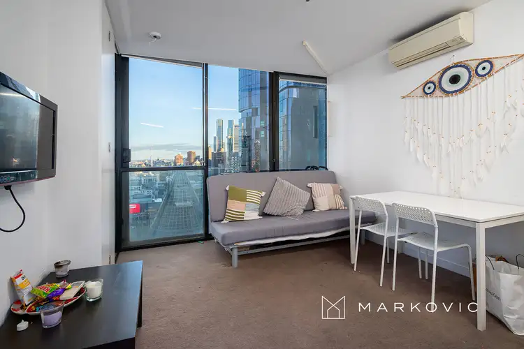 Second view of Homely apartment listing, 2705/31 Abeckett Street, Melbourne VIC 3000