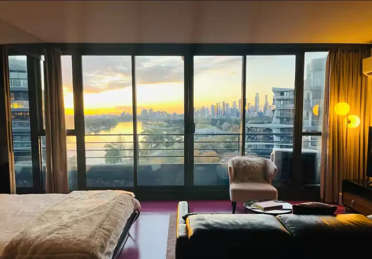 Second view of Homely studio listing, 1104/81 Queens Road, Melbourne VIC 3004