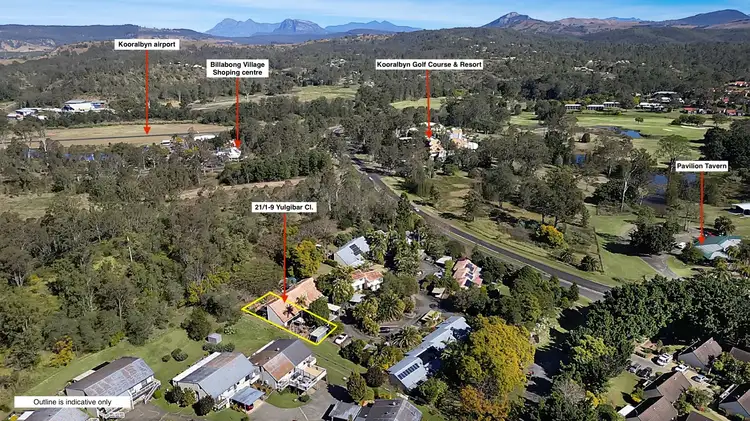 Main view of Homely unit listing, 21/1-9 Yulgibar Close, Kooralbyn QLD 4285