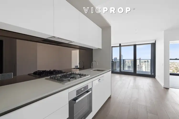Second view of Homely apartment listing, 3206/628 Flinders Street, Docklands VIC 3008