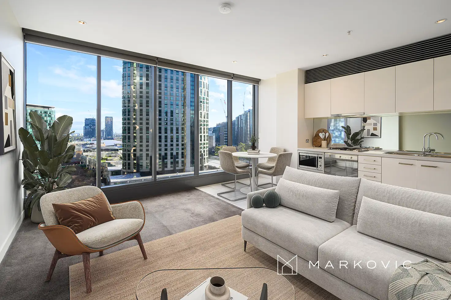Main view of Homely apartment listing, 1511/1 Freshwater Place, Southbank VIC 3006