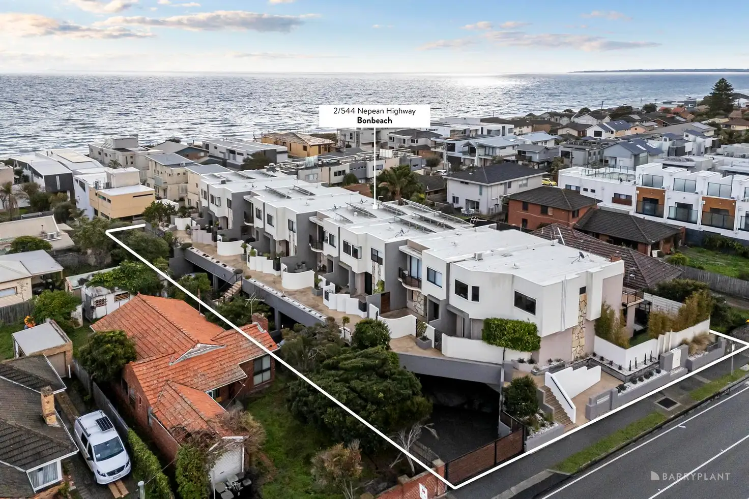 Main view of Homely townhouse listing, 2/544 Nepean Highway, Bonbeach VIC 3196