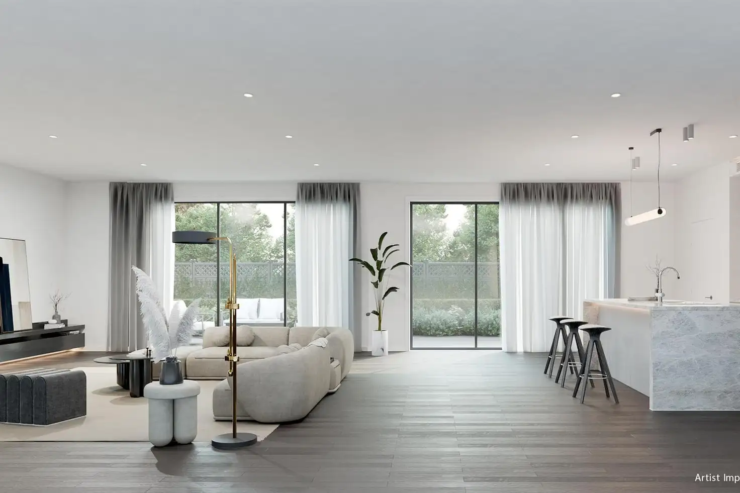 Main view of Homely townhouse listing, 1/13 Frank Street, Doncaster VIC 3108