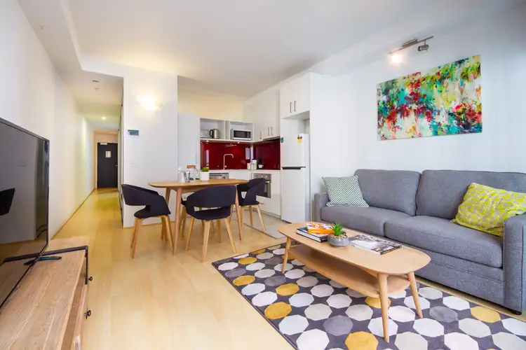 Second view of Homely apartment listing, 202/18 Russell Place, Melbourne VIC 3000