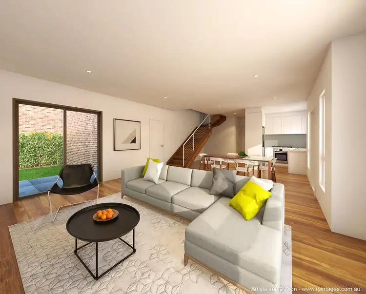 Second view of Homely townhouse listing, 1D Nathan Place, Windsor VIC 3181