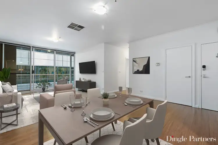Second view of Homely apartment listing, 202/350 La Trobe Street, Melbourne VIC 3000