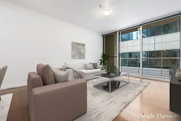 Third view of Homely apartment listing, 202/350 La Trobe Street, Melbourne VIC 3000