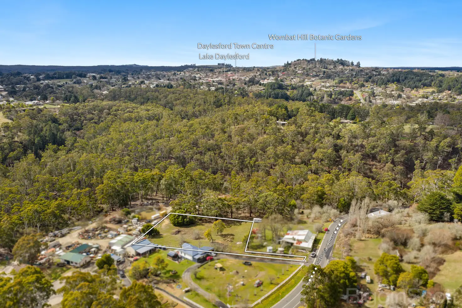 Main view of Homely land listing, LOT Lot 2, 125 Old Ballarat Road, Sailors Hill VIC 3461