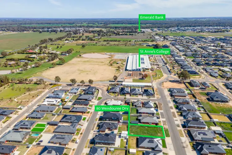 Third view of Homely land listing, 80 Wendouree Drive, Kialla VIC 3631