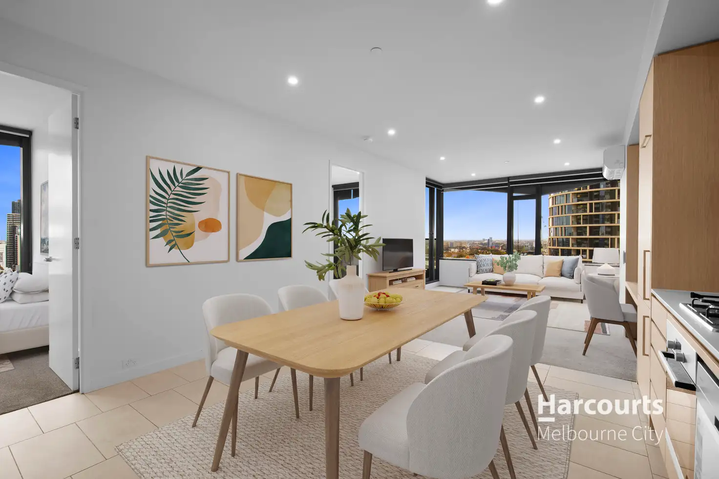 Main view of Homely apartment listing, 2102/155 Franklin Street, Melbourne VIC 3000