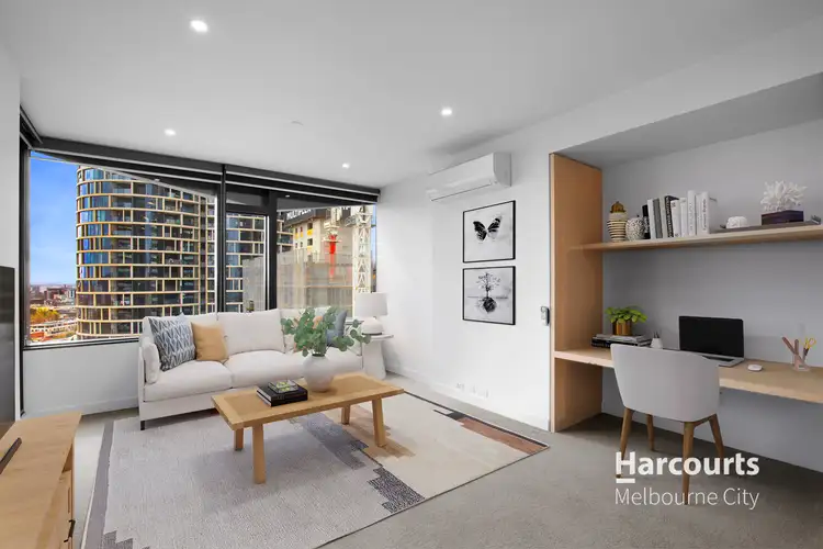 Second view of Homely apartment listing, 2102/155 Franklin Street, Melbourne VIC 3000