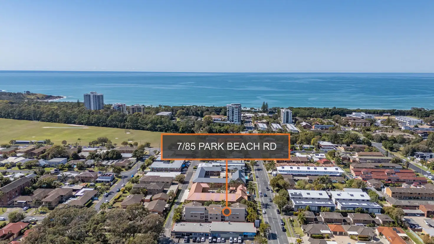Main view of Homely apartment listing, 7/85 Park Beach Road, Coffs Harbour NSW 2450