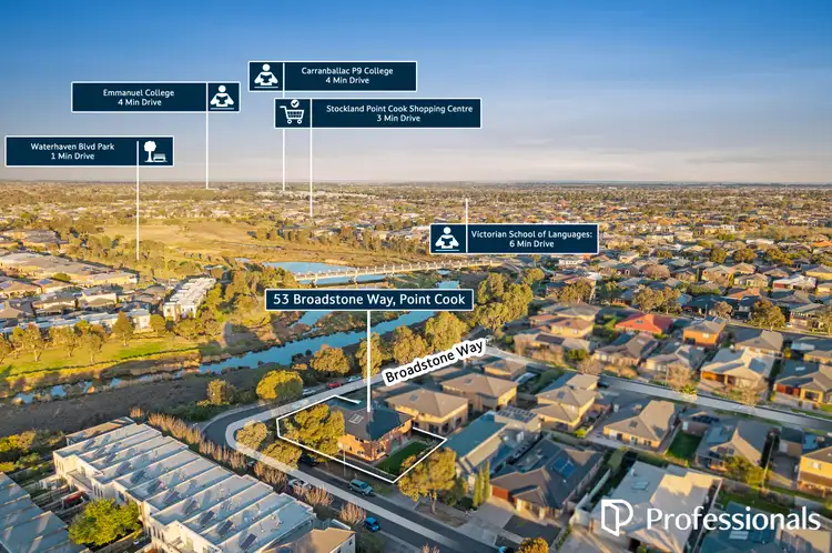 Fourth view of Homely house listing, 53 Broadstone Way, Point Cook VIC 3030
