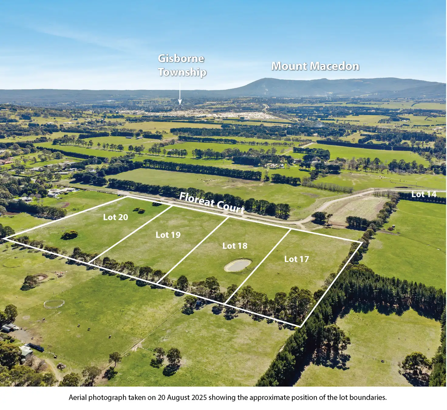Main view of Homely land listing, Floreat Court, Gisborne VIC 3437