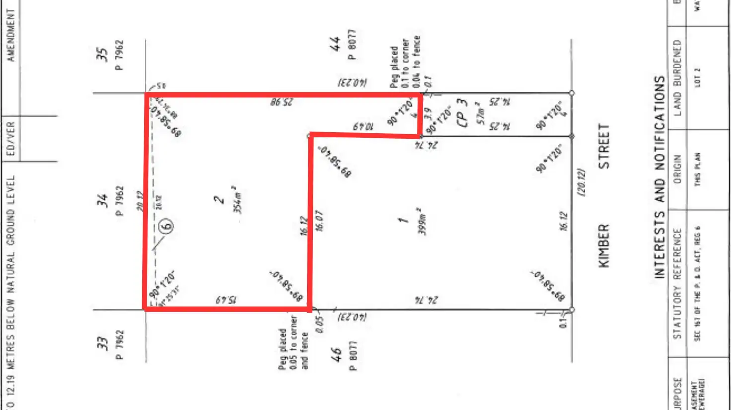 Main view of Homely land listing, 12A Kimber Street, Carey Park WA 6230