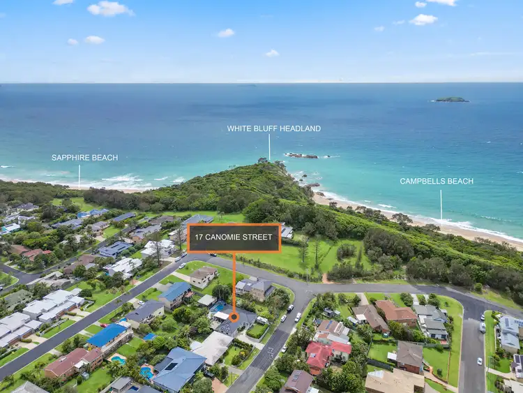 17 Canomie Street, Sapphire Beach NSW 2450