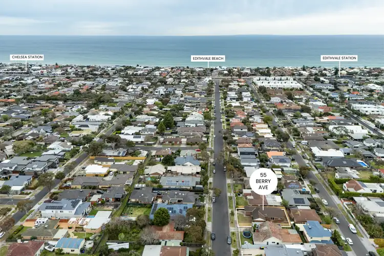 Second view of Homely house listing, 55 Berry Avenue, Edithvale VIC 3196