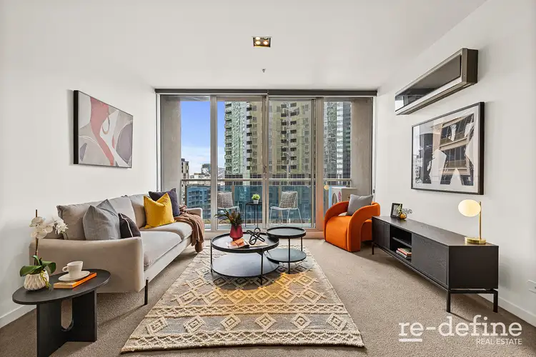 Second view of Homely apartment listing, 1107/483 Swanston Street, Melbourne VIC 3000