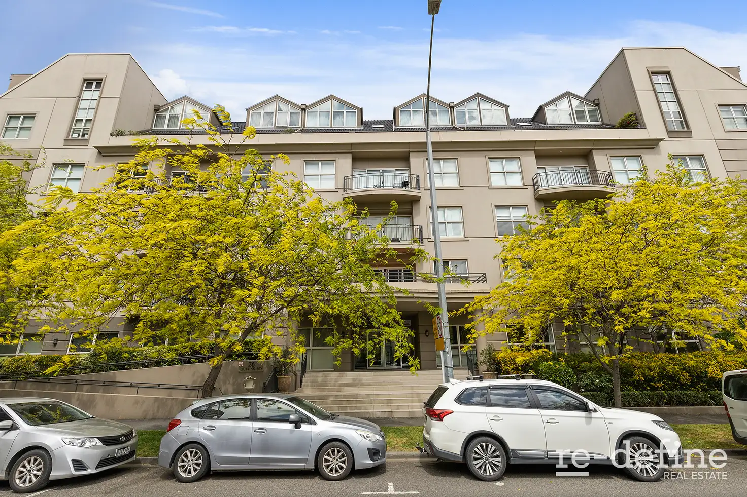 Main view of Homely apartment listing, 206/26 Queens Road, Melbourne VIC 3004