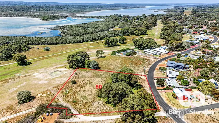 Third view of Homely land listing, 80 Lakeside Terrace, Preston Beach WA 6215