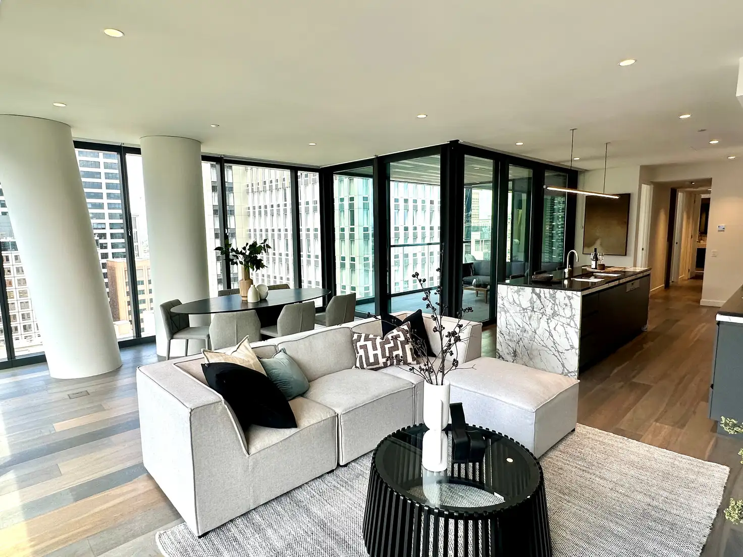 Main view of Homely apartment listing, 1902/433 Collins Street, Melbourne VIC 3000