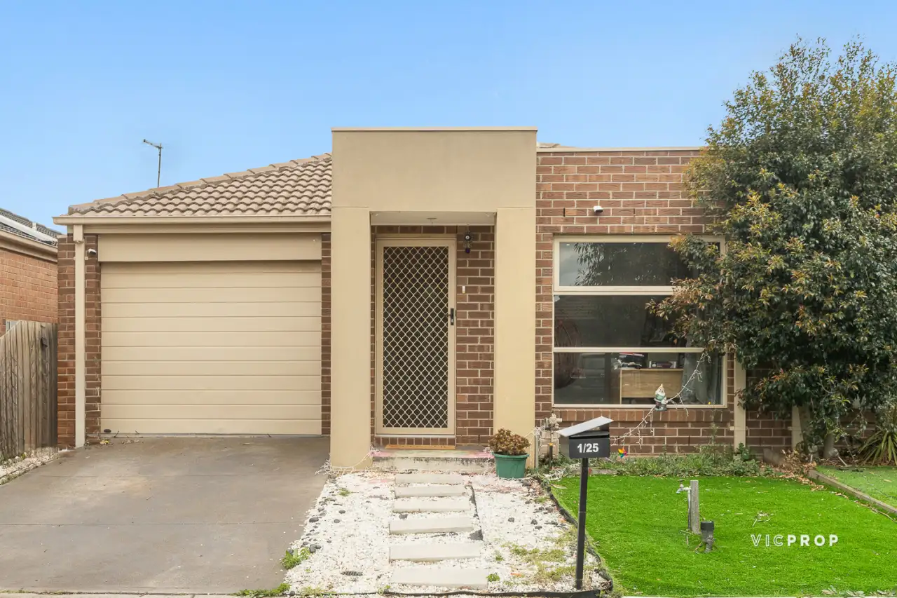 Main view of Homely house listing, 1/25 Horseshoe Circuit, Truganina VIC 3029