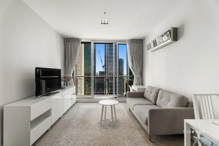 Second view of Homely apartment listing, 2908/483 Swanston Street, Melbourne VIC 3000