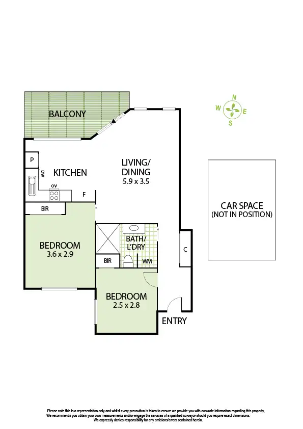 Third view of Homely apartment listing, 501/20 Garden Street, South Yarra VIC 3141